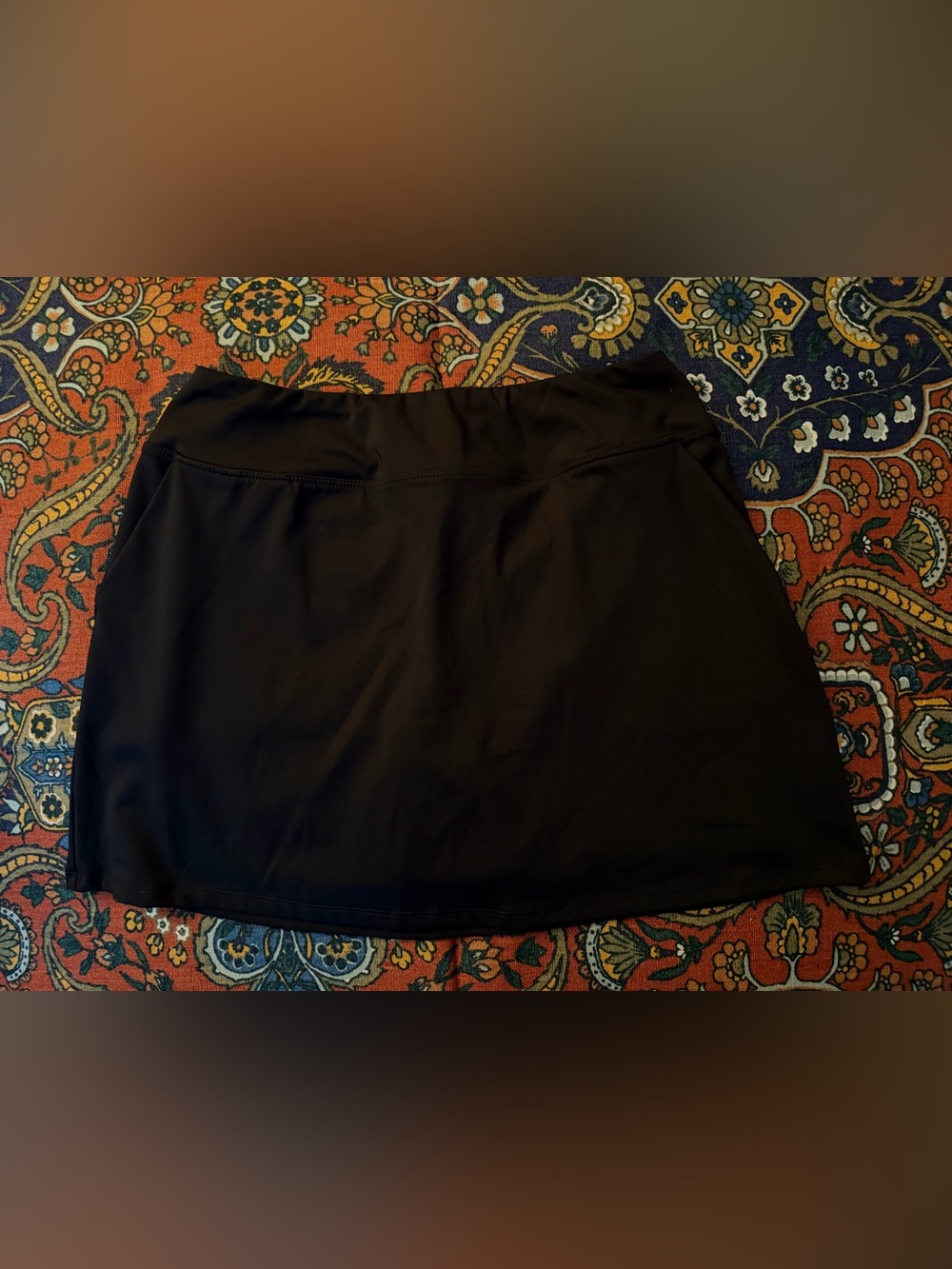Tommy Bahama Black Golf / Pickleball / Tennis Leisure Time Skort  w/ 3 pockets